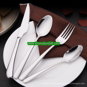 Stainless Steel Western Dinner Knife Fork Tablespoon Cutlery Set